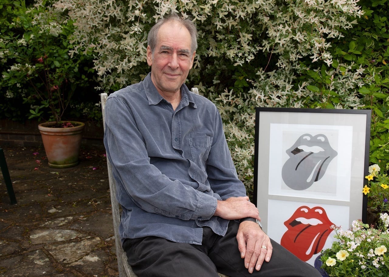 Джон Паше, автор логотипу Rolling Stones