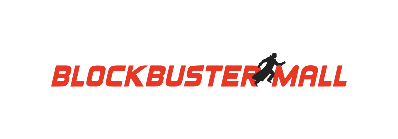 Логотип Blockbuster Mall от Nebo ideas agency