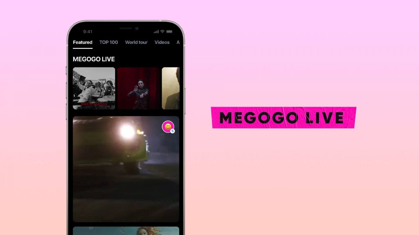 У додатку Reface з’явилась добірка MEGOGO LIVE  
