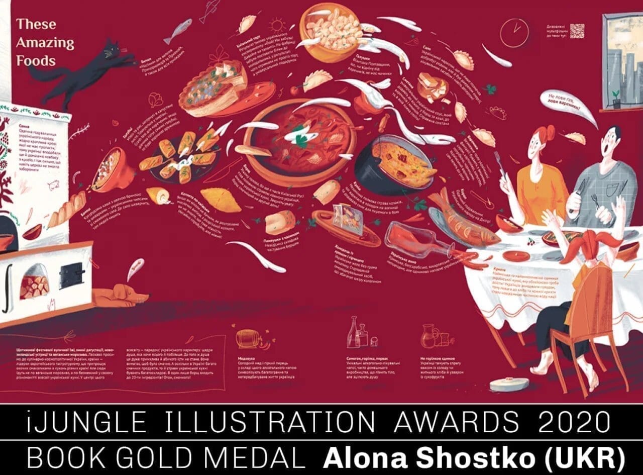 Українська ілюстраторка Альона Шостко перемогла на престижному європейському конкурсі