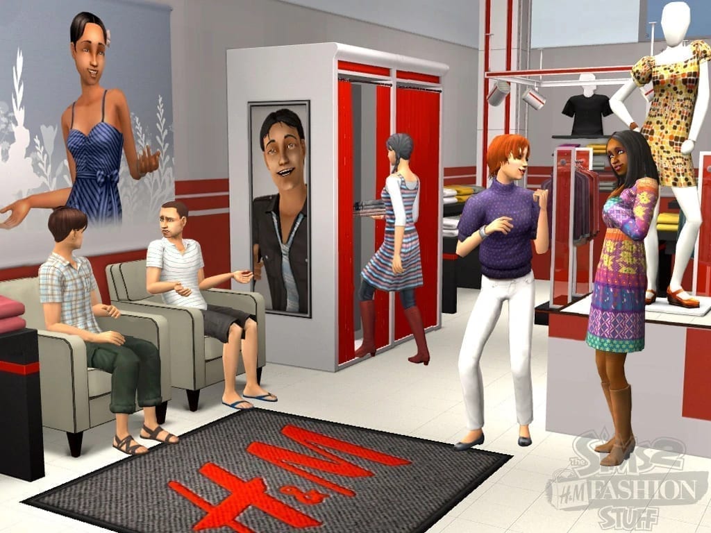 H&M у грі The Sims 2