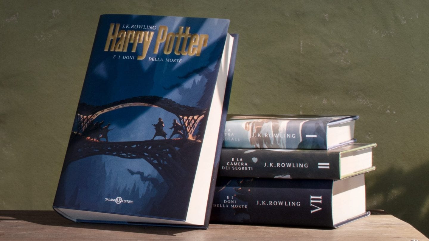 Новий дизайн обкладинок італійського видання «Гаррі Поттера»