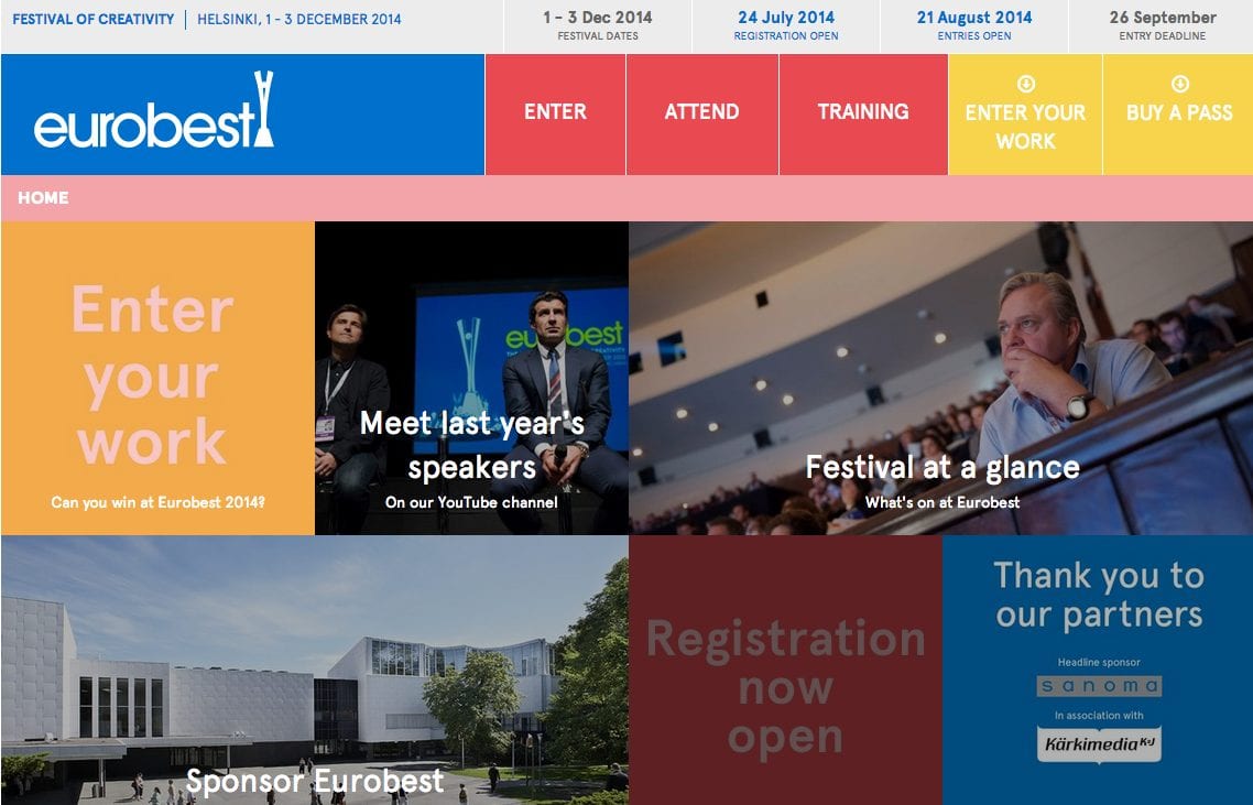 Innovation – новая конкурсная категория на Eurobest