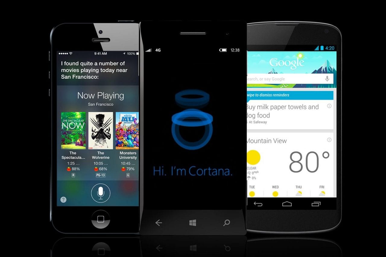 Microsoft сравнил Cortana и Siri
