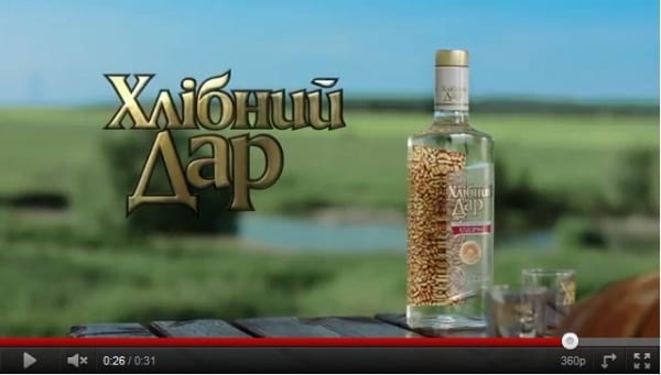 Кинограф доказал, что «Хлебный Дар» – водка №1 в Украине