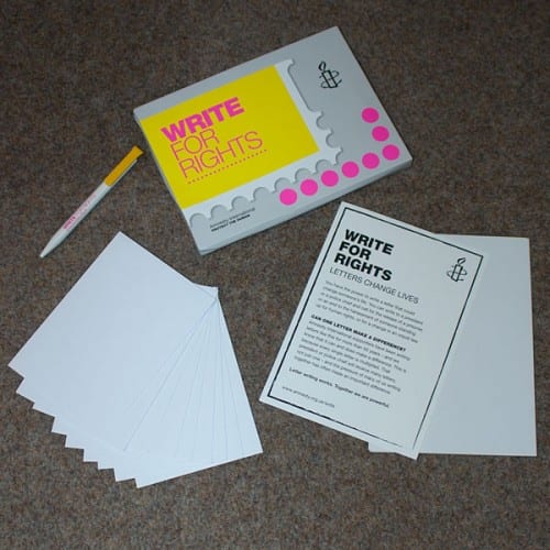 “Марафону писем 2014” от Amnesty International в Украине нужен креатив