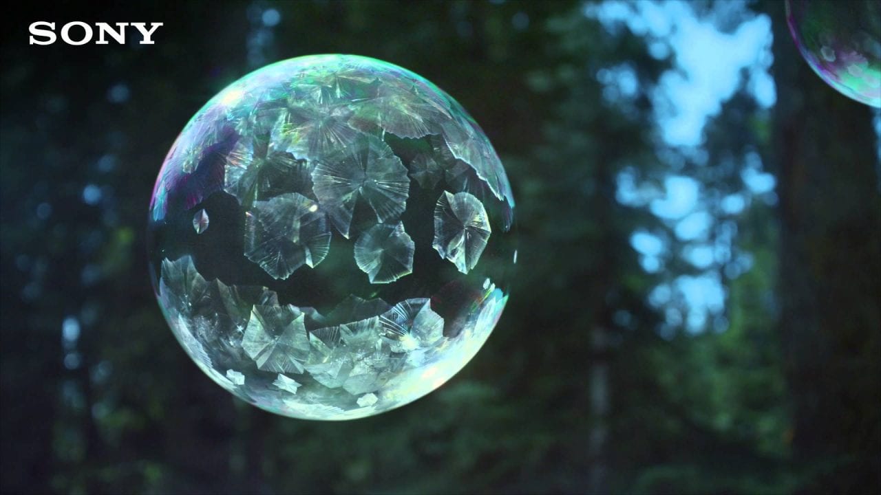 Магия замерзших пузырьков (ВИДЕО)