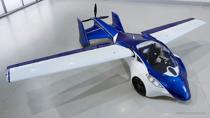 Летающий автомобиль – теперь реальность! (ВИДЕО)