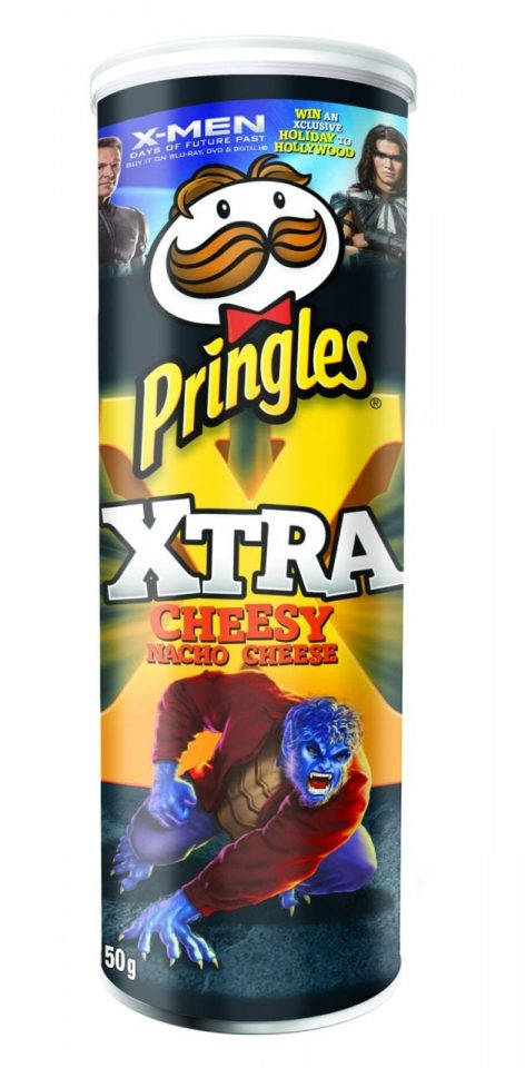 Суперпредложение Pringles XTRA для фанатов людей Икс