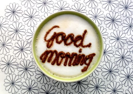 Распишись на кофе