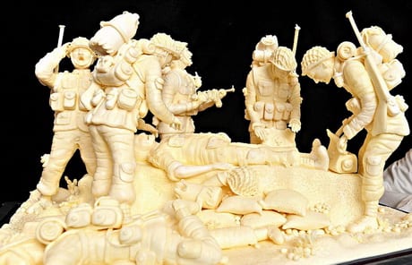 Маргарин как материал для шедевра