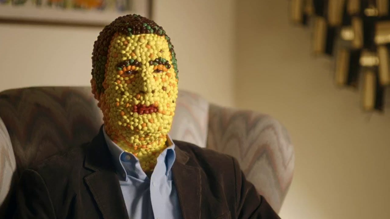 Если человека ударит радуга (ВИДЕО)