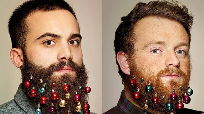 Тренд этого года – борода-елка