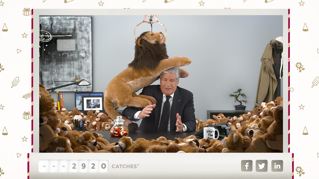 Креативное поздравление от Publicis Groupe,