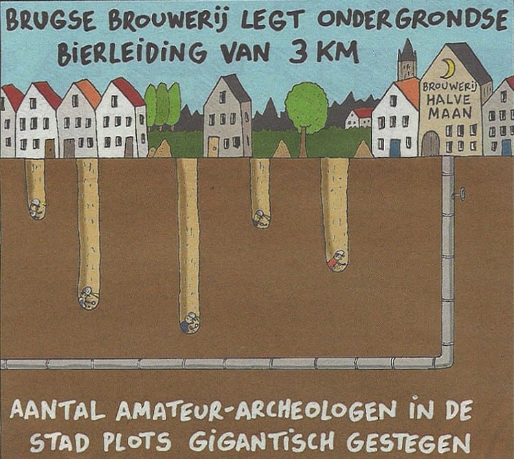 Уникальный пивопровод в городе