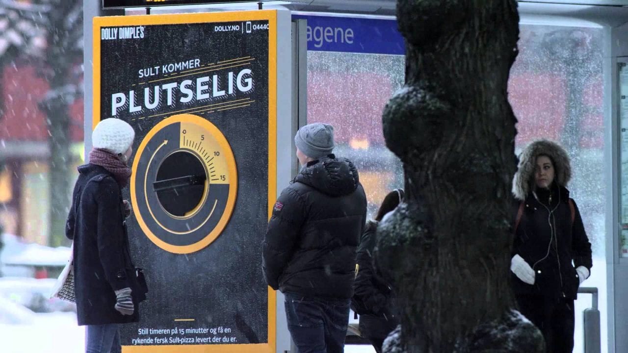 Пицца по часам