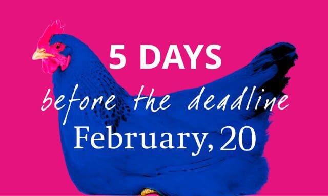 5 дней до дедлайна WOW DONE AWARDS