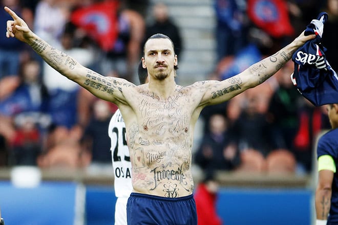 Златан борется с голодом (ВИДЕО)