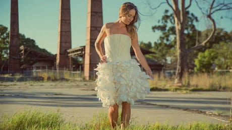 Платье Афродиты из пены