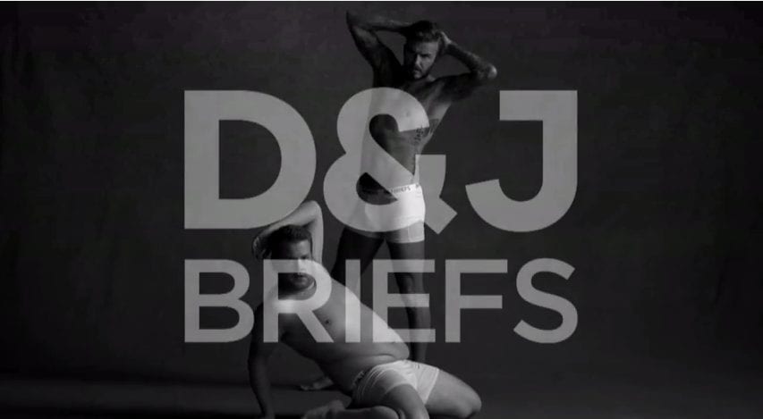 Дэвид Бекхэм и пародия на H&amp;M