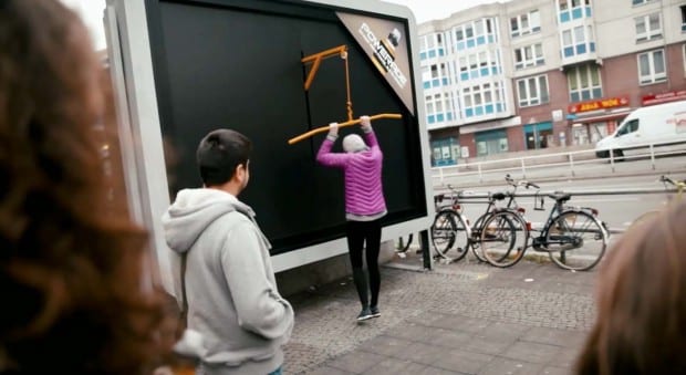 В Берлине наружку проапгрейдили тренажерами