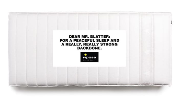 Чтобы Блаттер спал спокойно…