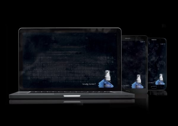 Темный дисплей как лучшая реклама (ВИДЕО)