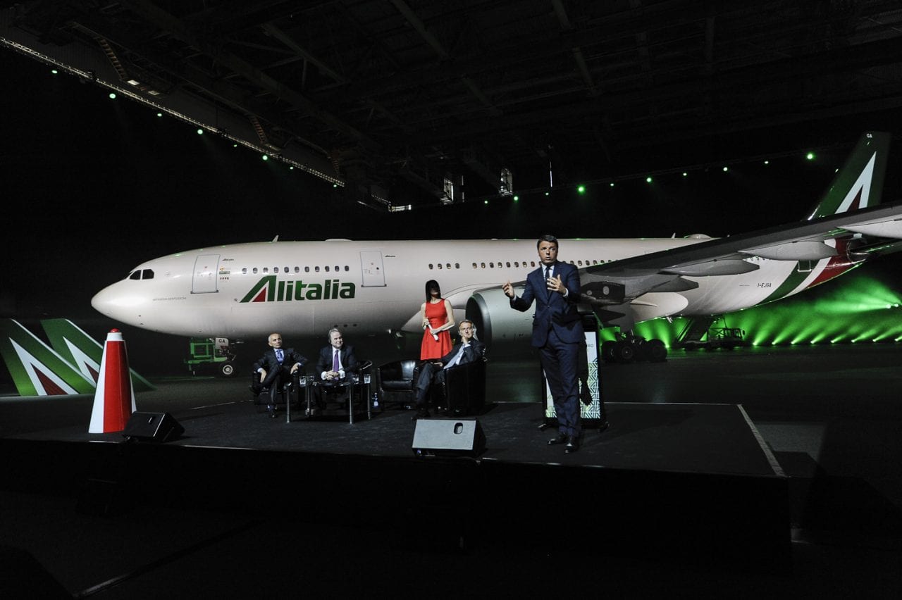 Alitalia изменила свой стиль