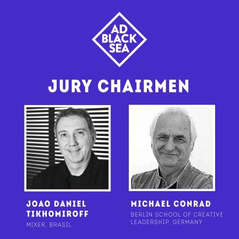 Michael Conrad и Joao Daniel Tikhomiroff – председатели жюри Ad Black Sea