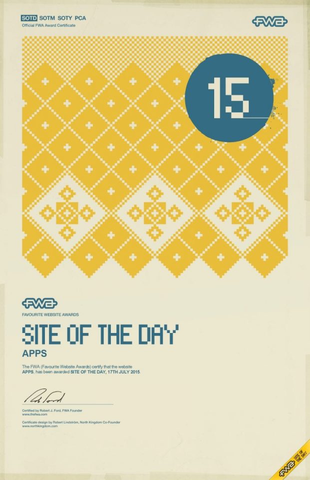 Награда за веб-дизайн приезжает в Украину