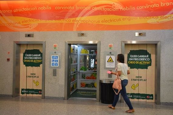 Наверх в холодильнике