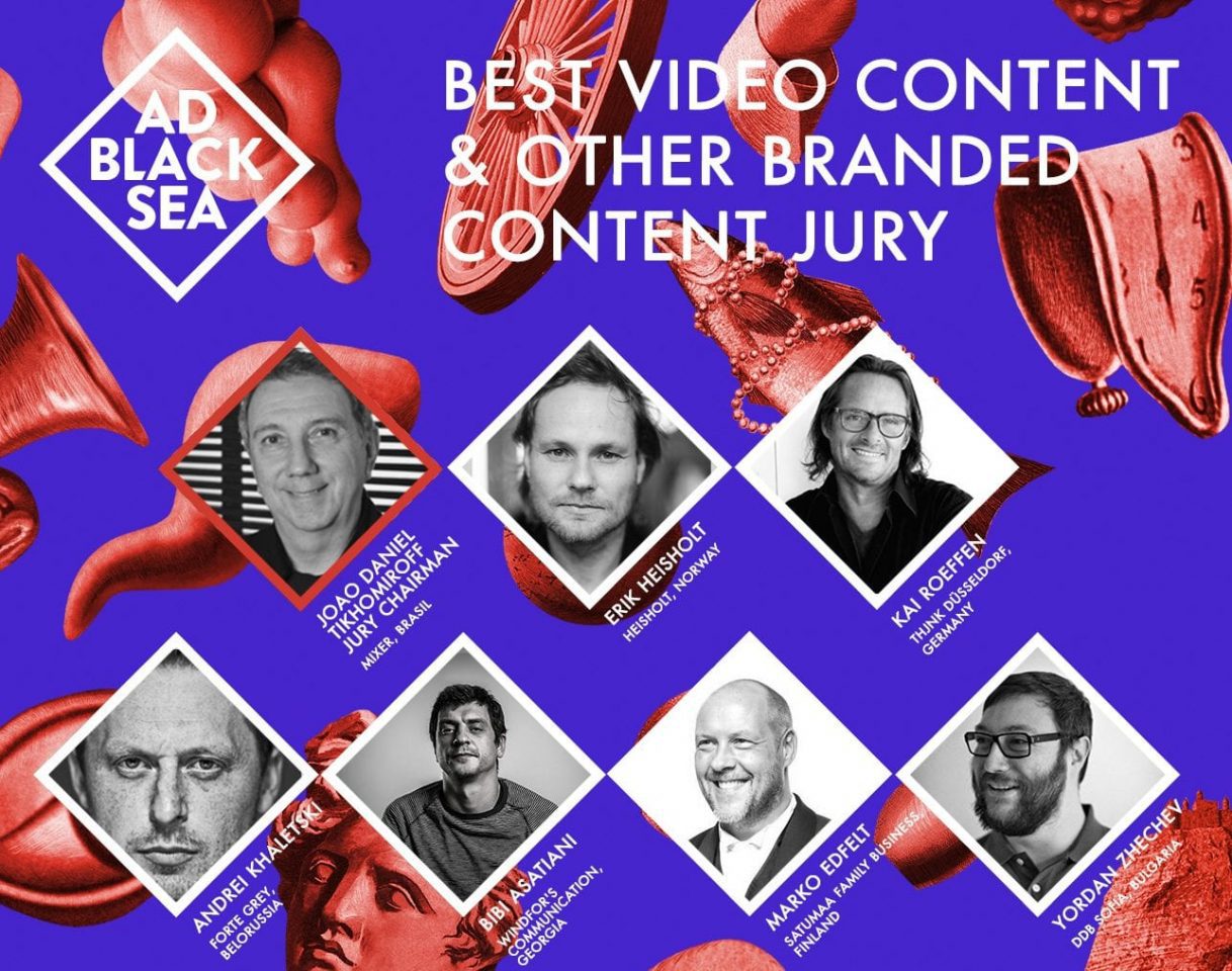 Ad Black Sea: жюри категории Best Video Content & Other branded content