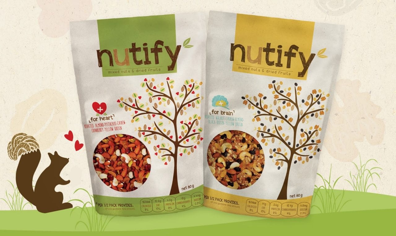 Упаковка для здоровых снеков