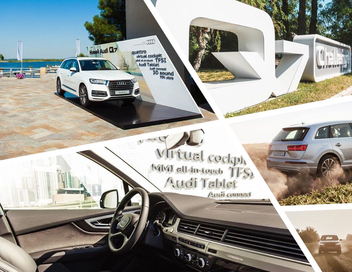 Летний драйв с AudiQ7