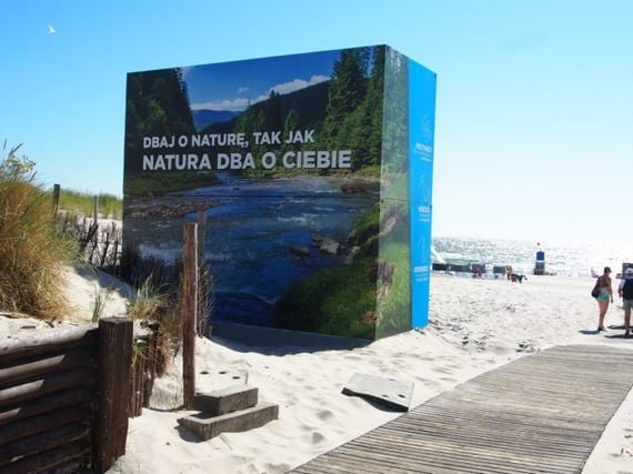 Вода в обмен на мусор