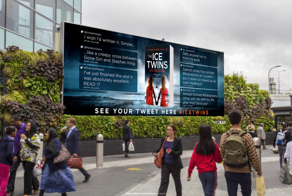 Наружная реклама привлекает к чтению