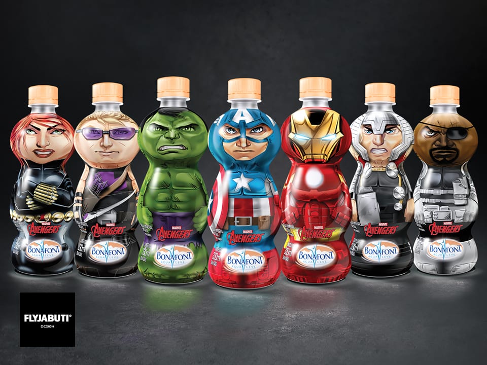 Герои с водой внутри