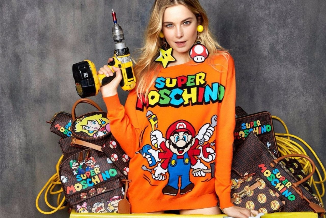 Super Mario в стиле luxury