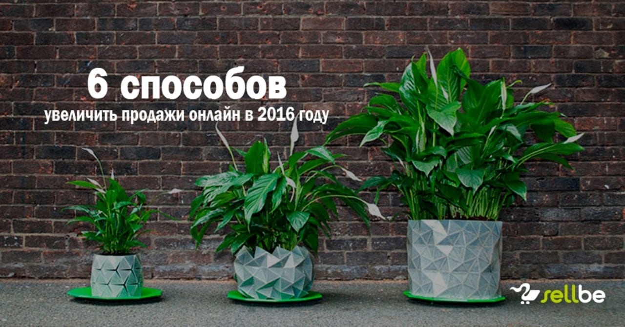 6 способов увеличить продажи онлайн в 2016 году