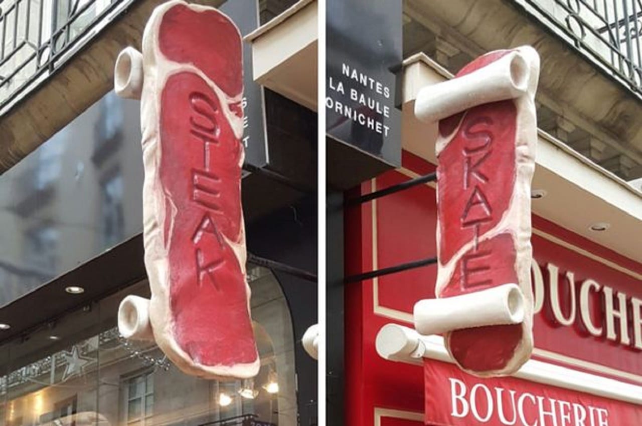 Что объединяет скейты и мясо?