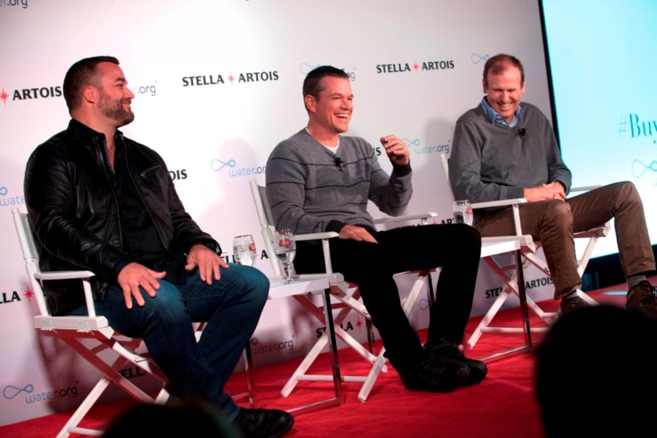 Stella Artois и Мэтт Дэймон – вместе против мирового водного кризиса(ВИДЕО)