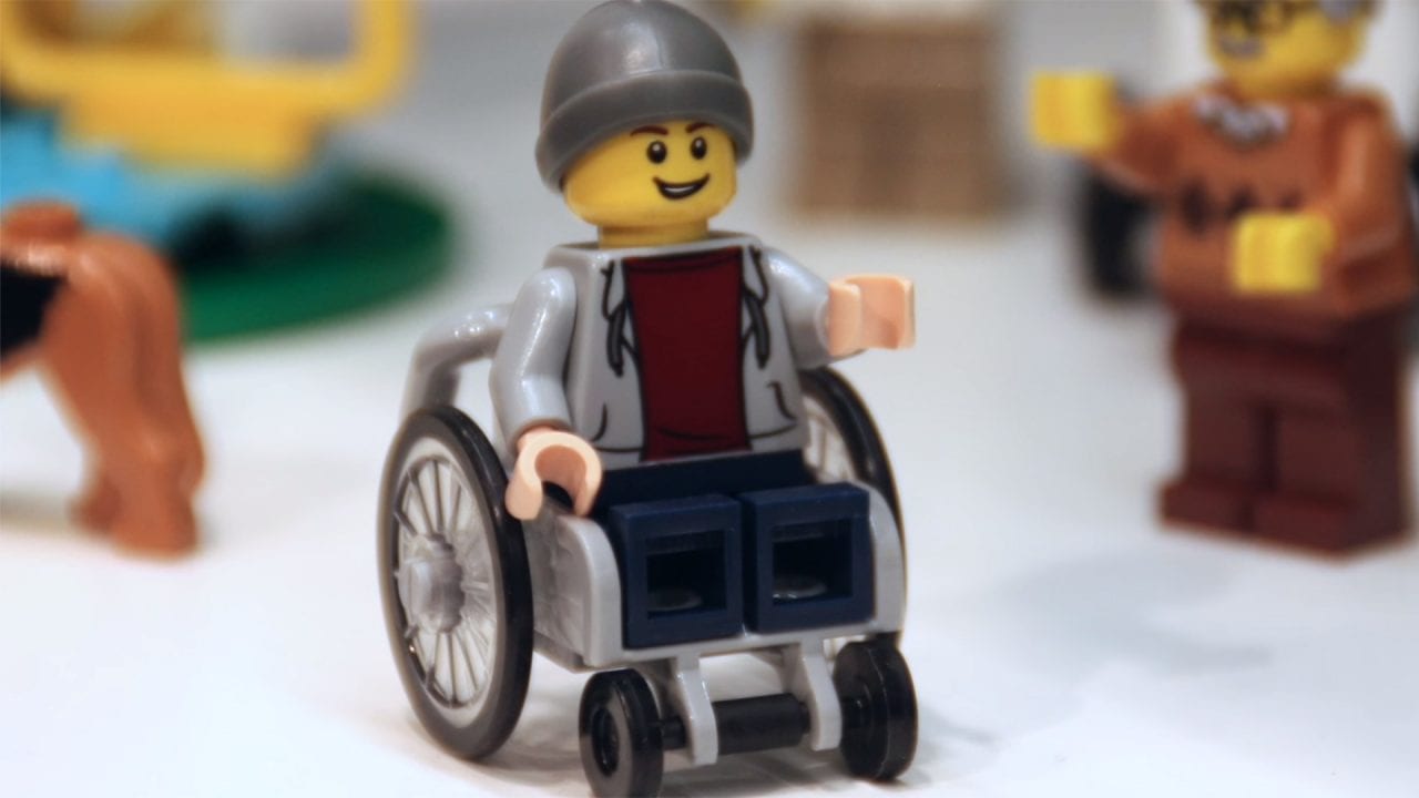 Lego c ограниченными возможностями