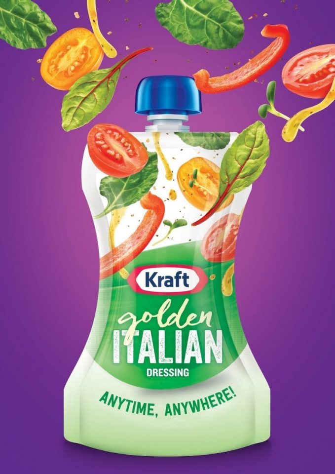 Стильный дизайн на два салатика