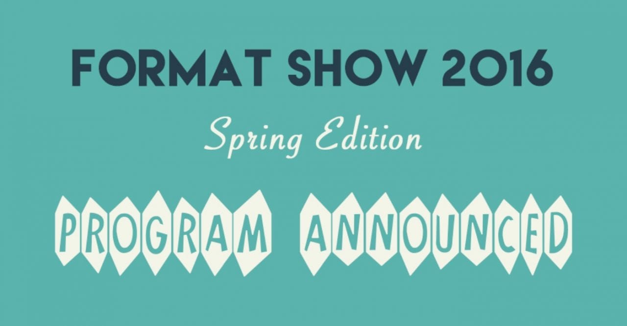 Объявлена программа FORMAT SHOW Spring Edition