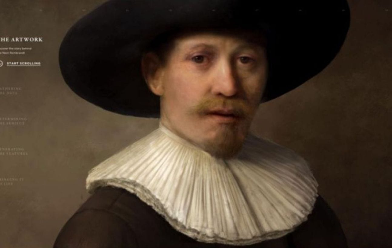 Если бы Рембрандт ожил (ВИДЕО)