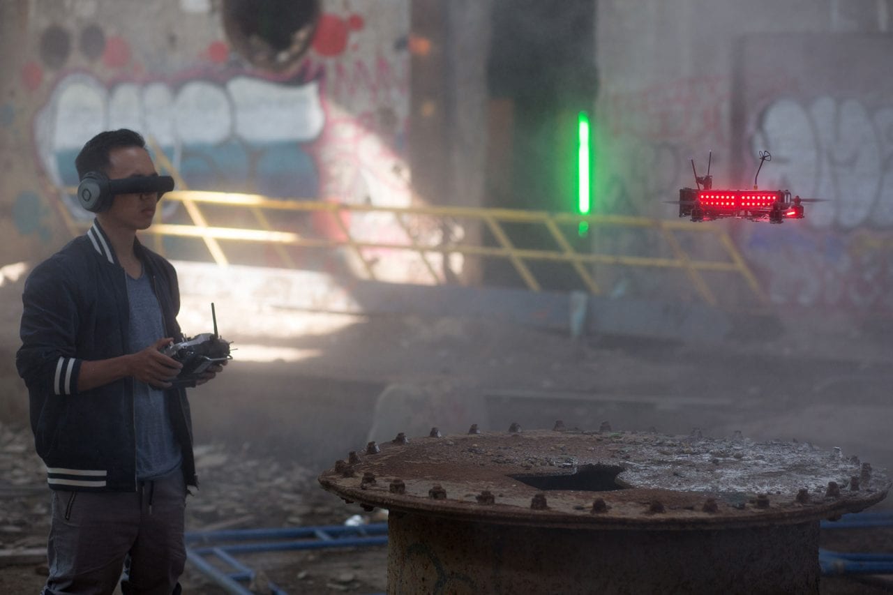 С ветерком. Беспилотники погоняют в прямом эфире