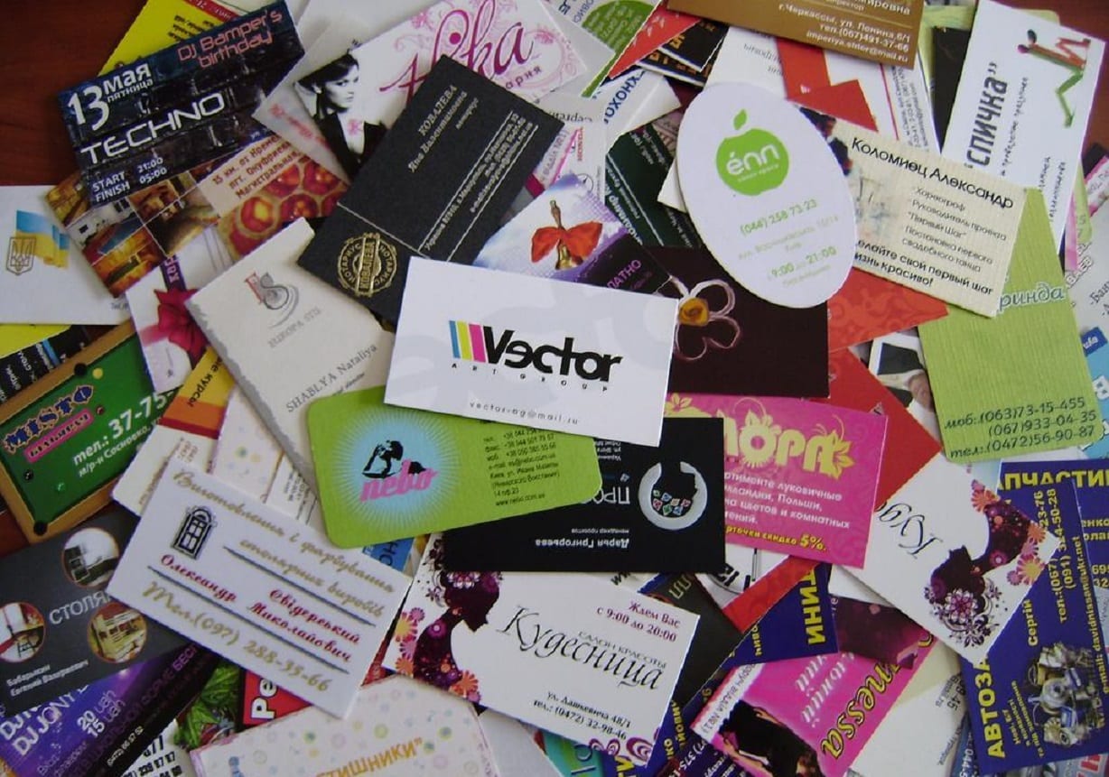 10 креативных визиток, которые запомнятся надолго