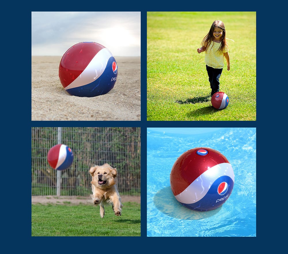 Пепси-бол – попить и поиграть