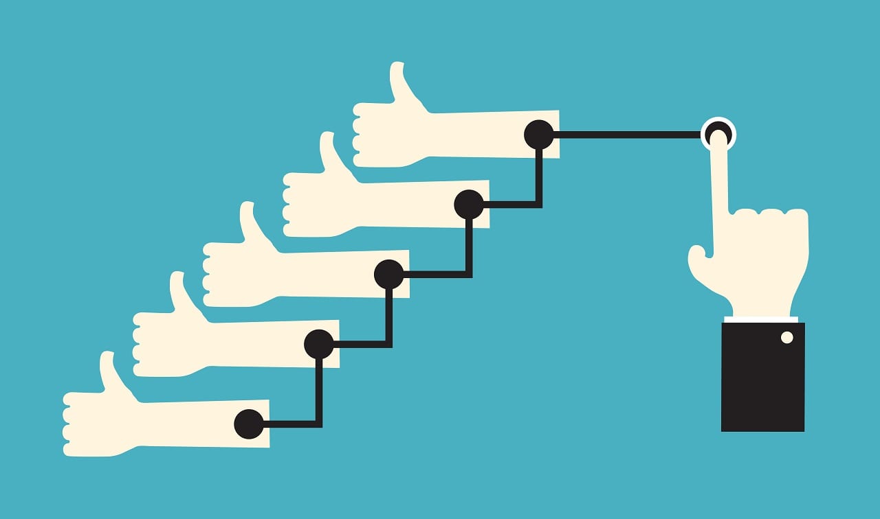 Почему значение лайков стремится к нулю?