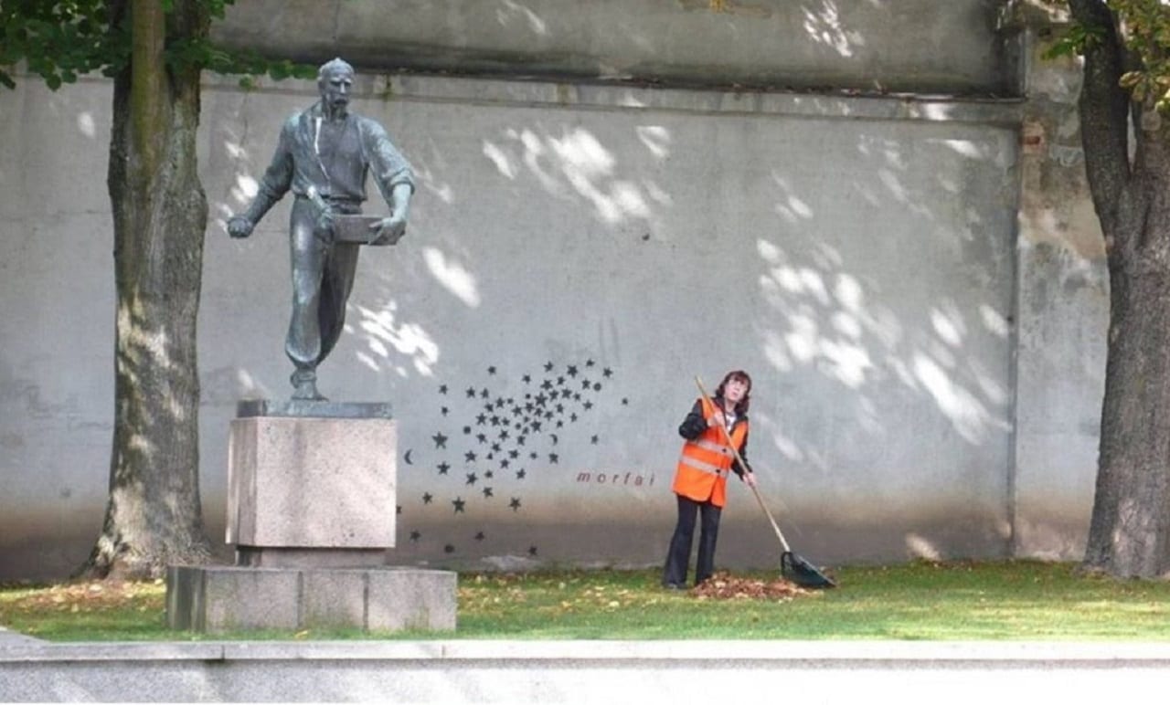 Игра с тенью или сеятель разбушевался (ВИДЕО)